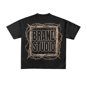 Camisetas Deportivas de Moda con Diseño Personalizado, 100% Algodón, Cuello Redondo, Corte Holgado para Hombre, Precios al por Mayor - Product Image 3