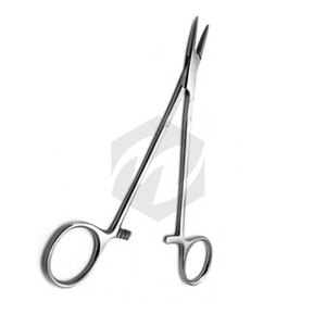 Pinzas Hemostáticas Quirúrgicas de Acero Inoxidable con Mordazas Serradas, Portaagujas de Madera de Crile Premium, Manuales, MOL 6.25 Pulgadas, Reutilizables - Product Image 4