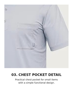 Camiseta Polo con Fibra Bio-Sintética Sorona PCM, Refrigerante y Absorbente de Humedad |   Marca Coreana MARK MT-576 OEM/ODM - Product Image 6