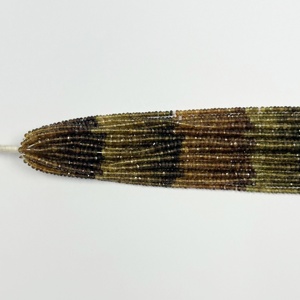Cuentas Redondas Facetadas de Granate Tundro de 3 mm, Sueltas para la Fabricación de Joyas, Calidad AAA+, Sin Tratar, Multicolores, Accesorios para Pulseras DIY - Product Image 3