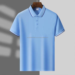 Polo homme de haute qualité, nouveau style 2025, col contrasté, 280GSM, fabriqué par le fabricant - Product Image 3