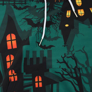 เสื้อฮู้ดดี้แบบมีเชือกผูก สำหรับใส่ลำลองกลางแจ้ง ผลิตจากผ้าฟลีซโพลีเอสเตอร์ 100% ราคาขายส่ง - Product Image 4