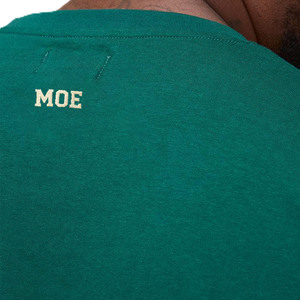 T-shirt Homme en Coton Lourd Coupe Ample Style Streetwear avec Poches, Passepoil Contrastant et Imprimé au Dos – Fabricant OEM - Product Image 3