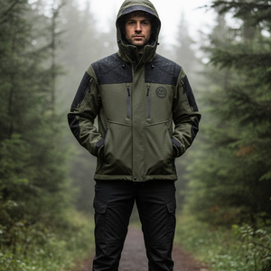 Innovative Hunting Jacket Integrated Ventilation System Fleece Warmth Layering Compatible for Variable Climate <b>Support</b> - Product Image 6