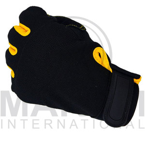 customized Durable Cow Split <b>Leather</b> Safety Work <b>Gloves</b> with Anti-Smash Anti-Cut Anti-Slip Anti-Impact Protection <b>gloves</b> - Product Image 5