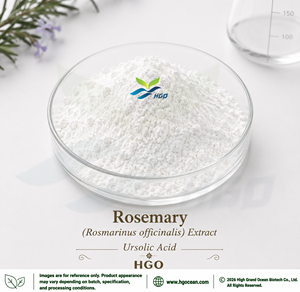 Suministro directo de fábrica HGO de extracto de Romero natural puro (Rosmarinus officinalis) ácido carnósico 25% (extracto estandarizado) - Product Image 1