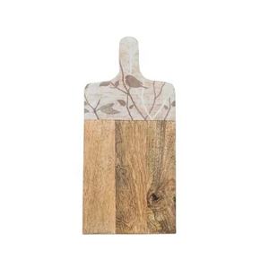 Tabla de cortar grande de bambú con asa |   Superficie Lisa y Apta para Cuchillos para una Preparación de Alimentos Fácil, Segura e Higiénica - Product Image 3