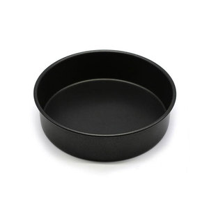 Molde Redondo Alto para Pastel de 24 cm, Tamaño Comercial para Panadería, Antiadherente de PTFE, Apto para Horno, Acero Laminado en Frío, Fabricado en Corea - Product Image 1