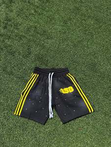 High Quality Streetwear Slim Fit <b>Men's</b> Cotton Fabric <b>Shorts</b> Print Drawstring <b>Waist</b> Casual Streetwear Jogger <b>Shorts</b> For <b>Men</b> - Product Image 5