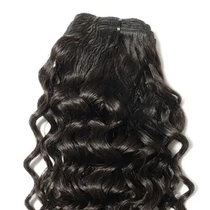 ผมแท้แบบ Remy Weft สีน้ำตาลดำ ลอนธรรมชาติ เนื้อนุ่ม หนาเต็ม ปริมาณมาก - Product Image 3