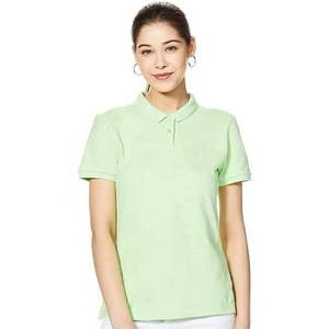 Camisetas Polo de Cuello con Botones de Corte Regular para Mujer, de Secado Rápido, al Por Mayor, de la Mejor Calidad - Product Image 1