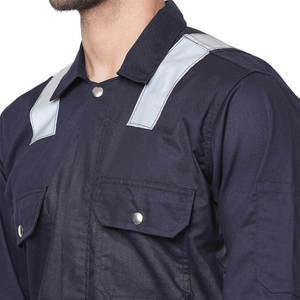 Customized Comfortable Men Work Wear Coverall With Logo Durable Safety Work Wear Coverall for Workers - Product Image 6