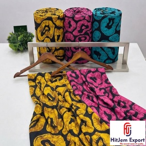 HitJem Export Men's Embroidered Brocade African Wedding Attire Abstract Geometric Pattern Medium Weight Jacquard Fabric - Product Image 4