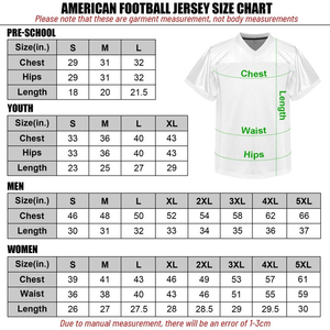 Maillot de football personnalisable pour adultes et enfants, personnalisé avec le nom et le numéro de l'équipe, motif Paisley pour les fans de football américain - Product Image 4
