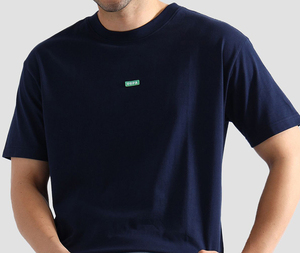 Camiseta de Algodón Lisa para Hombre, Transpirable, Corte Regular, Cuello Redondo, Manga Corta, Estilo Casual para Usar en la Calle, OEM ODM - Product Image 6