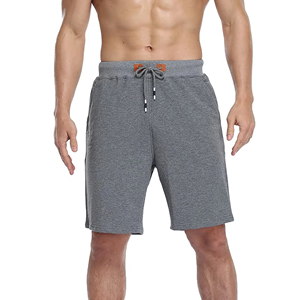 Shorts de sport pour hommes style streetwear - Taille élastique, couleur unie, séchage rapide, tissu Oxford respirant, logo et couleur personnalisables - Product Image 2