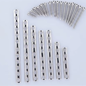 Premium Quality Locking One Third Tubular Plate 3.5mm Steel Screws <b>Drill</b> <b>Guide</b> (80 Pcs Set) Bone Fracture Orthopedic Implants - Product Image 1