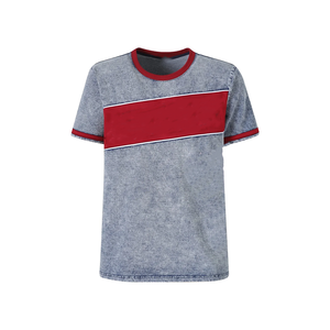 T-shirt pour homme avec logo universitaire personnalisé, 100% coton, écologique, respirant, vêtements de sport d'été |   T-shirts graphiques imprimés en gros OEM ODM - Product Image 1