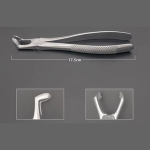 Ensemble de 10 pinces manuelles d'extraction dentaire pour adultes et 7 pinces pédiatriques, réutilisables, autoclavables, outils chirurgicaux dentaires - Product Image 5