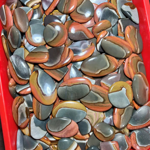 Gema de Jaspe Policromado 100% Natural para Joyería, Formas Mixtas, Certificada por Terceros, Origen Rajasthan - Product Image 1