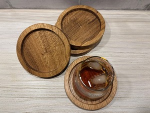 Wooden Coaster <b>Set</b> Wooden Luxury Coaster New Coaster <b>Set</b> for Use Drinking Tabletop Wood Coaster Handcrafted Classic Eco Friendly - Product Image 4