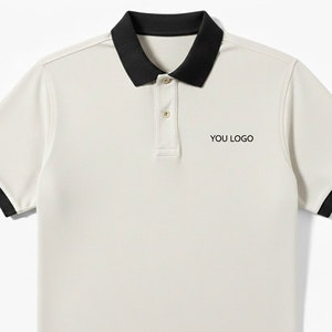 Camiseta Polo de Algodón para Hombre, Corte Ajustado, Manga Corta, Tejido Transpirable y Suave, Informal, Elegante, para Uso Diario de Verano - Product Image 2