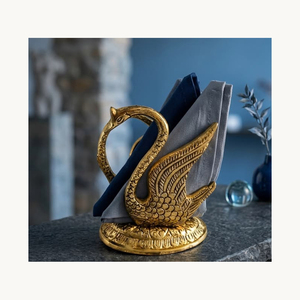 Porte-serviettes en métal personnalisé en usine, nouveau design élégant, nouveauté, support décoratif pour serviettes de table pour la maison et les restaurants - Product Image 3