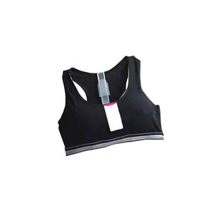 Top de bikini tipo bandeau con tiras para mujer, sin tirantes, acolchado, push-up, traje de baño, top tipo tubo, sexy, para verano - Product Image 4