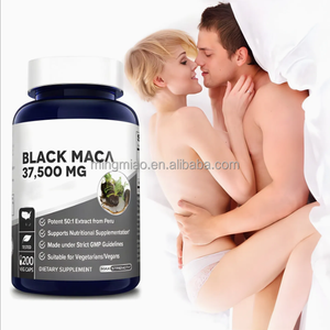 Kapsul bubuk akar Maca hitam, Formula untuk meningkatkan vitalitas dan Stamina pria, digunakan untuk mengobati skema ereksi. - Product Image 2