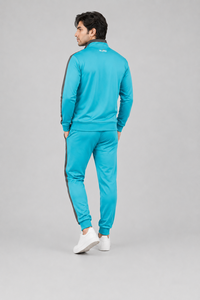 Chándal compacto para hombre, ligero, atlético, con tela suave, ajuste cómodo y apariencia elegante para deportes. - Product Image 3
