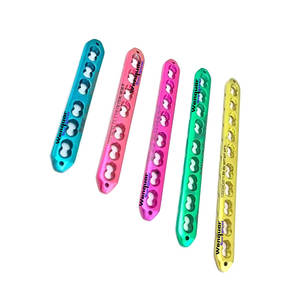 Implant chirurgical vétérinaire, plaque de compression à verrouillage de 2,7 mm, droite, 6 à 10 trous, plaque osseuse vétérinaire - Product Image 1