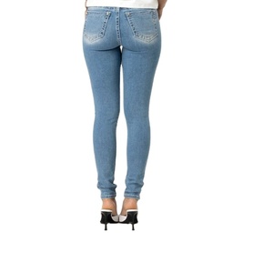 กางเกงยีนส์สำหรับผู้หญิงกางเกงยีนส์ขาบานสำหรับผู้หญิงกางเกงยีนส์ขาบานสไตล์ไล่ระดับสีสำหรับผู้หญิง - Product Image 4