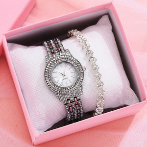 9716 Fashion Watch for Women With Diamond Watch Set Luxury Woman Watch Set With Bracelet - Product Image 6