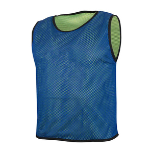 Chaleco de Fútbol sin Mangas para Entrenamiento, Chaleco de Fútbol Reversible de Malla, Chalecos Deportivos de Poliéster para Adultos - Product Image 1