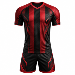 Proveedor de Uniformes de Fútbol Personalizados, Fabricante de Equipaciones de Fútbol Sublimadas, Fábrica de Camisetas de Equipo, Exportador de Ropa Deportiva al por Mayor OEM - Product Image 1