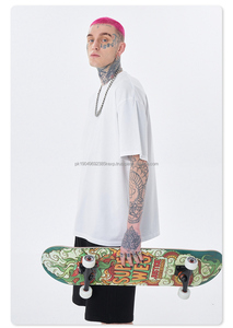 เสื้อยืดคอกลมผ้าฝ้ายใส่ได้ทั้งชายและหญิงเสื้อยืดไหล่ปล่อยชาย - Product Image 6