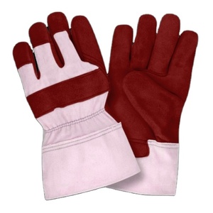 Gants de travail en cuir de vachette pleine fleur canadien de qualité supérieure, résistants, confortables, réfléchissants, vêtements de sécurité anti-abrasion - Product Image 5