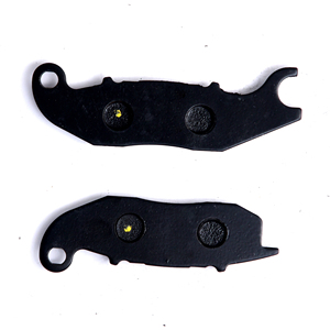 Vasus Black New Non-asbestos Organic Hybrid Ceramic-Metallic Brake Pad for Scooter & <b>Electric</b> Motorcycle Rear Replacement - Product Image 4