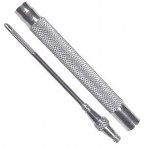 มีดผ่าตัดปลายทู่ Lichty Teat Knife ทำจากสแตนเลส สำหรับการผ่าตัดสัตว์ ใช้ซ้ำได้ - Product Image 1