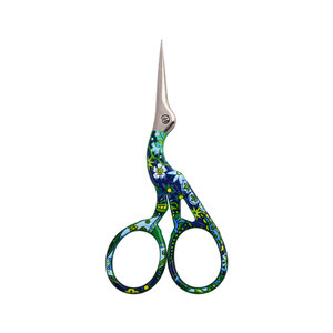 Hot Sell Vintage-Style Stork-Shaped Eyebrow Manicure Scissors Multi-Colored Bird Shape Finish Grooming Embroidery DIY - Product Image 5