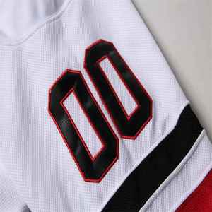 Wholesale Customizable Breathable 100% Polyester Solid Printed Front <b>Ice</b> <b>Hockey</b> <b>Jerseys</b> for Unisex Winter Sports - Product Image 4