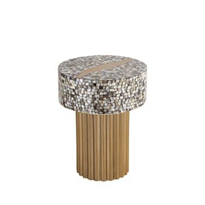 ET 1207 16 Tavolo Consolle con Piano in Madreperla, Elegante Tavolino d'Appoggio - Product Image 2