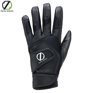 Gants de frappe de baseball pour hommes à double sangle, conformes aux règles du baseball du lycée, pour les matchs, l'entraînement, la pratique de la frappe, la protection des mains et la prévention des chocs. - Product Image 1