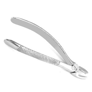 Forceps d'extraction dentaire manuels de qualité supérieure pour racines inférieures et molaires, modèle anglais, certifiés MOL - Product Image 3