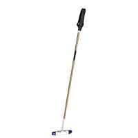 Tongkat Pemukul Polo Profesional Pro - 48" hingga 54" - Gagang Runcing 4/5 Simpul Kepala Kayu