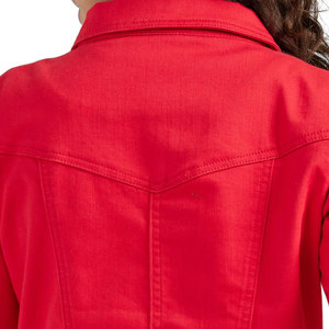 Nouvelle arrivée : Veste en jean pour femme, élégante, personnalisable avec logo, prix raisonnable, très demandée, aspect durable et doux. - Product Image 4