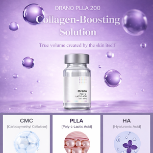Orano PLLA 200 Collagen Stimulator for Natural <b>Face</b> Volume and Skin Elasticity Long Lasting 24 Months Poly-L-Lactic Acid 200mg - Product Image 1
