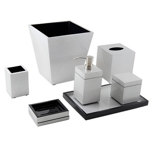 Organisateur de comptoir de salle de bain laqué haute brillance, prix le plus bas, ensemble salle de bain et toilettes laqué - Product Image 1