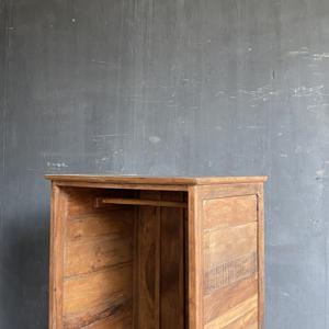 La Mejor Colección de Armarios Abiertos de Madera Maciza con Estantes, Almacenamiento Rústico, Arte Antiguo del Himalaya - Product Image 2