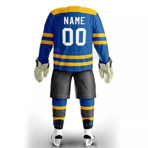 Uniforme de Hockey sobre Hielo Resistente para Deportes de Equipo con Diseño Personalizado y Ajuste Cómodo para Todos los Jugadores - Product Image 4